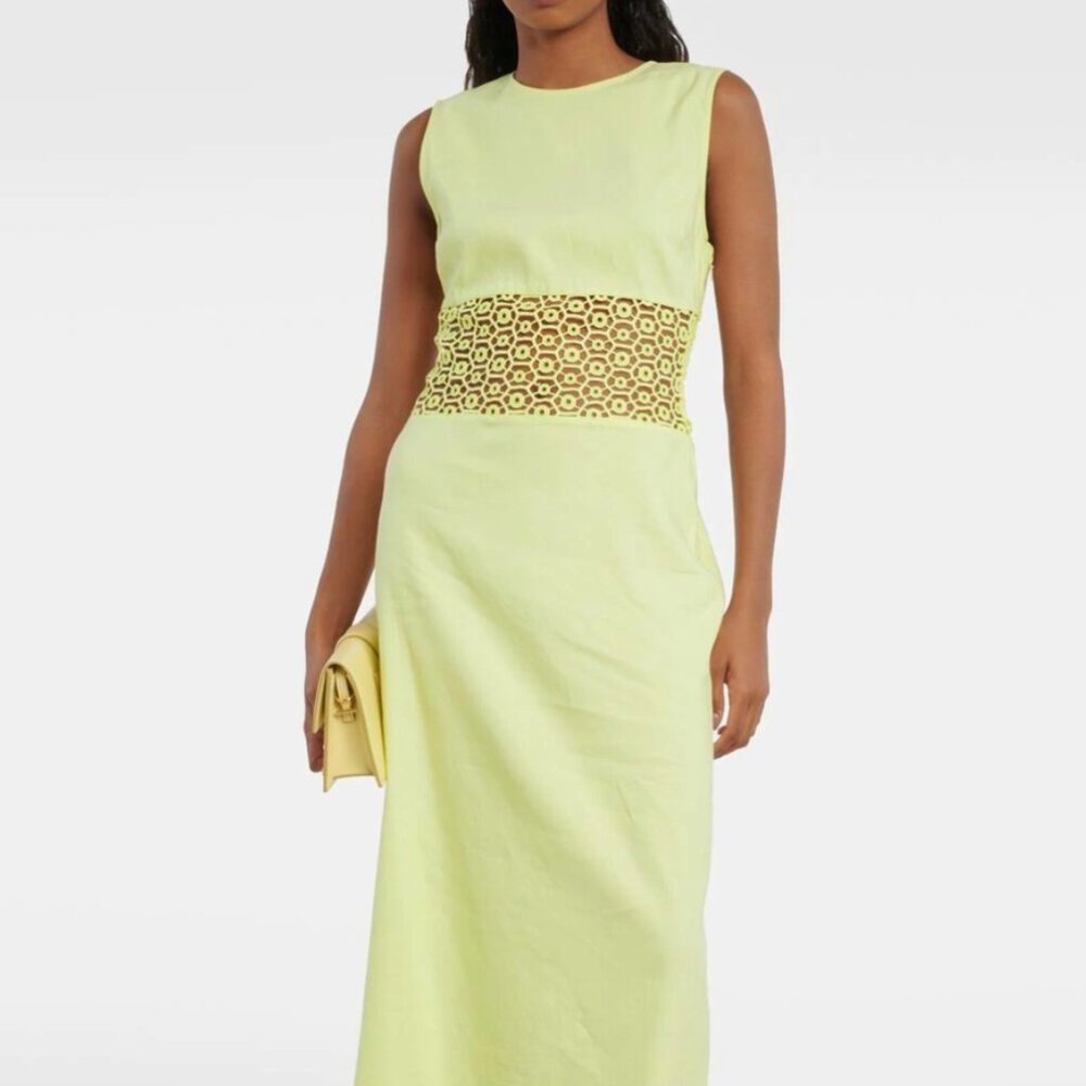 Simkhai Ginza linen-blend maxi dress